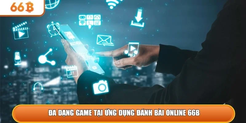 Đa dạng game tại ứng dụng đánh bài online 66B